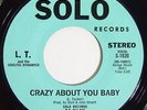 LT & SOULFUL DYNAMICS Crazy About You Baby 45 on Solo Rare Northern Soul Funk M-