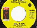 MEL & TIM Forever And A Day 45 on Stax 70s Northern Soul M-
