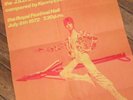David Bowie Save The Whale Concert Programme/Poster 1972 Super Rare.