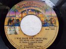 KISS i was made for lovin' you - hard times  RARE el salvador 45 #188 R