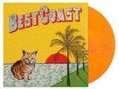 Best Coast Crazy For You LP Red & Yellow Marble Vinyl Newbury Comics EXCLUSIVE