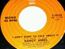 Nancy Ames I don't want to talk about it
