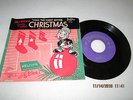 RARE DISNEYLAND CHRISTMAS JIMINY CRICKET RECORD 45 RPM & SLEEVE VGC