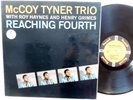 McCOY TYNER TRIO LP Reaching Fourth VG++ Post Bop MONO Jazz VAN GELDER jg39