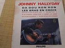 johnny Hallyday da dou ron ron les bras en croix