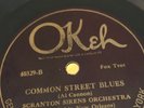 78 RPM HOT JAZZ  SCRANTON SIRENS Okeh 4040327 rec. New Orleans RARE V+