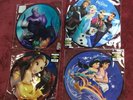 DISNEY PICTURE DISC PD Lot: Little Mermaid, Aladdin, Beauty Beast, Frozen