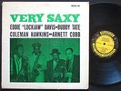 COLEMAN HAWKINS EDDIE LOCKJAW DAVIS ARNETT COBB Very Saxy LP Prestige 7167 MONO