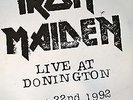IRON MAIDEN LIVE AT DONNINGTON TRIPLE 12INCH PACK LTD EDITION NO 0023