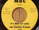 THE LEAPING FLAMES doo wop soul 45 It's Been So Long / It Hurts Me To Work   MRC