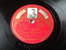 Rare 78 rpm-LOUIS ARMSTRONG - La vie en rose - C'est si bon DECCA MU 60492