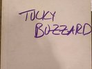 TUCKY BUZZARD Allright On The Night advance pro LP Wyman Stones Deep Purple End
