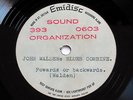 John Walden Blues Combine - UK 1968 UNRELEASED British R&B EMIDISC ACETATE
