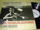 SAX Q 7263 Karajan LP Dvorak/Smetana Orig. 1ed ITALY Columbia B/S EX