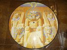 IRON MAIDEN Powerslave EMI UK POWER P 1 pic disc LP from 1984