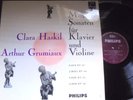MOZART-VIOLIN / PIANO SONATAS-HASKIL / GRUMIAUX-MONO PLUM / HOLLAND NM
