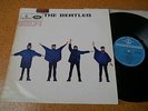 THE BEATLES Help NZ New Zealand LP mono 1965 Blue Parlophone 1st Press