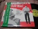 Frank Frost HEY BOSS MAN  Japan P-Vine LP w/OBI