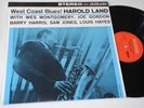HAROLD LAND NM JAZZLAND FRANCE LP WEST COAST BLUES MONTGOMERY