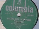 Walkin' Back To Happiness by Helen Shapiro on a rare South African 78rpm 1961