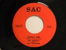 Eric Mercury 45 LONELY GIRL / Part 2   Sac VG to VG+