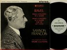 SAX 2394 B/S Samson Francois Ravel Piano Concertos, Cluytens, Paris CO