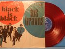 LOS BRAVOS BLACK IS BLACK LP 1966 RE '68 RED VINYL PSYCH GREAT COND  VG++/VG+