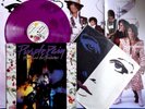 PRINCE AND THE REVOLUTION NM LTD ED PURPLE VINYL LP 1984 PURPLE RAIN + INSERTS