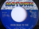 CHRIS CLARK-FROM HEAD TO TOE/THE BEGINNING OF THE END-MOTOWN M1114 EX+(CUT OUT)