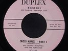 BIG MOOSE MCDOWELL / JIMMY LIGGINS: Cross Hands / Part 2 45 rare Blues & R&B