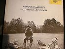 APPLE STCH 639 GEORGE HARRISON ALL THINGS MUST PASS 3 LPS POSTER BOXED PROMO SET