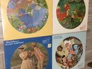 4 Disney Picture Disc - Pinocchio - Cinderella - Mary Poppins - Fox & The Hound