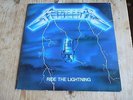 Metallica vinyl LP Ride The Lightning on Music For Nations MFN27 w/inner VG+