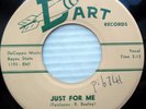 THE FAIRLANES doowop 45 JUST FOR ME b/w BULLSEYE mint minus DART records F983