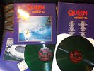 2 LP QUEEN - Live at Wembley 1986 RARE POL 1992 Mint FOC OIS Green Vinyl Lim.Ed.