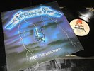 METALLICA - Ride The Lightning LP 84 Original Music For Nations MFN27 OIS UK