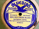 SPRINGBACK JAMES BLUEBIRD 6824 BLUES 78 RPM RECORD E+