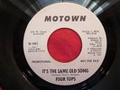 FOUR TOPS 45 Its The Same Old Song MOTOWN northern soul PROMO