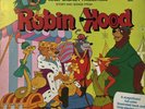 Vintage 1969 Walt Disney ROBIN HOOD Book & LP Record Disneyland 3810