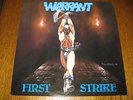 Warrant-First strike EP,Noise Germany 1985,OIS,5 Tracks,megarar,mint,unplayed