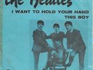 THE BEATLES 45 I WANT TO HOLD YOUR HAND+PS SWEDEN RARE