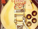 Walter Rossi Six Strings Nine Lives GIMMICK GUITAR SLEEVE NEAR MINT Vinyl LP
