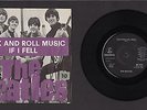THE BEATLES ROCK AND ROLL MUSIC / IF I FELL 1965 RARE SWEDEN 7