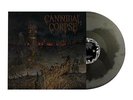 CANNIBAL CORPSE - A Skeletal Domain - GREY/BLACK LP (LTD 500) - NEW & SEALED