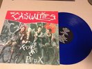 The Casualties For The Punx LP Blue Vinyl Unseen Virus Global Threat Clit 45
