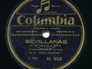 SPAIN - La Nina de los Peines & Nino Ricardo on Columbia 78, top flamenco