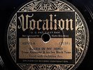 VOCALION 02743 - TEXAS ALEXANDER Blues In My Mind/ Mistreatin' Woman