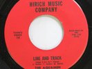 Hear  Northern Soul Garage 45 The Aquamen - Line And Track / Tomorrow Is A Long