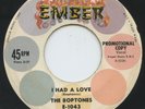 HEAR - Rare Doo Wop 45 - The Boptones - I Had A Love - Ember # E-1043 - Promo