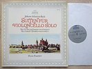 Archiv 198 186 Stereo - J.S. Bach Cello Suites nos. 1 & 2 Pierre Fournier MINT